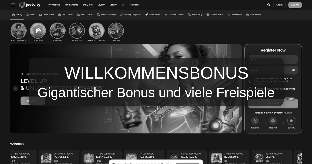 Jeetcity Casino - Online Casino Deutschland